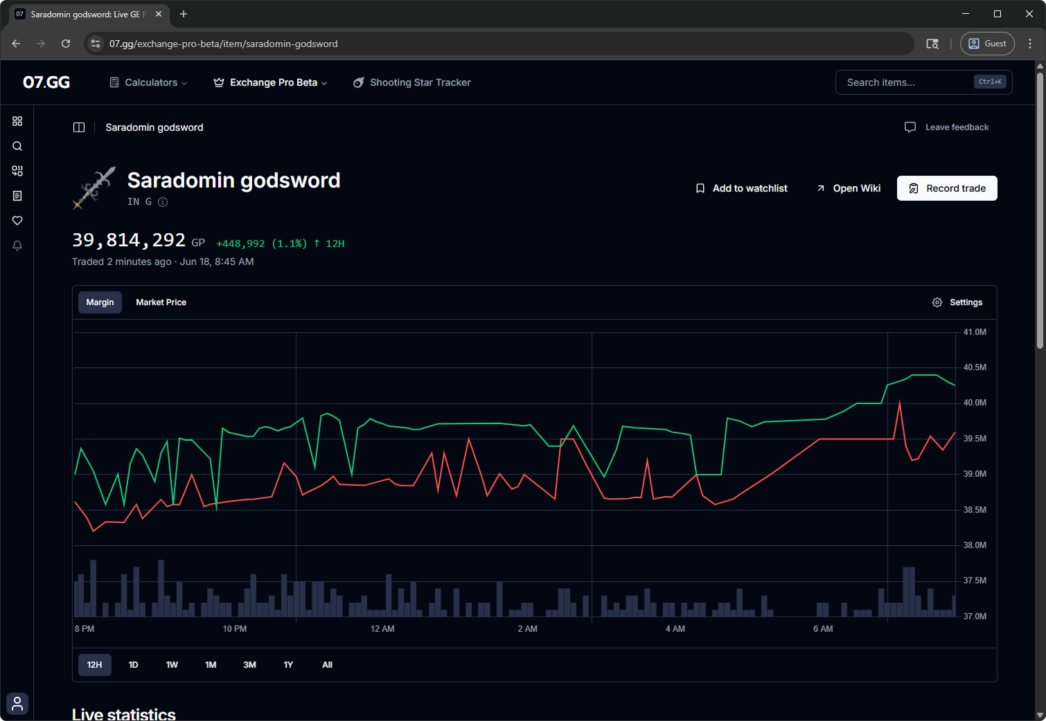 Exchange Pro Platform Screenshot